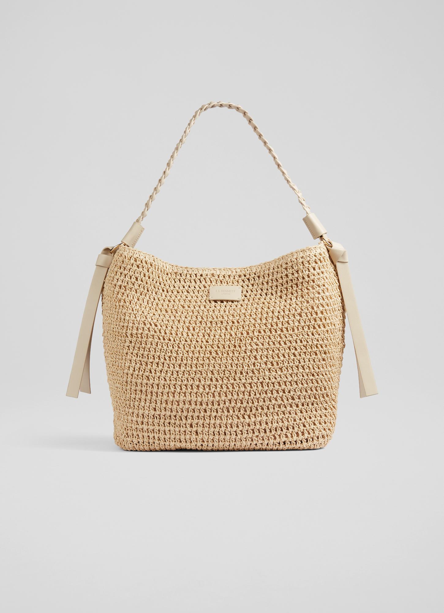 Lk bennett straw outlet bag